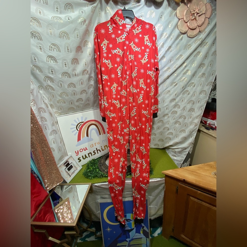 PatPat Red Reindeer Onesie